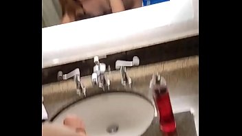 Fucking tiny petite young college freshman i met at the college town club in a hotel bathroom
