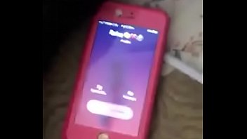 Cheating girl gets call from boyfriend